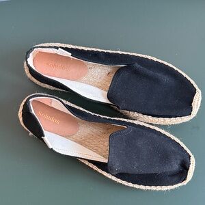 Soludos Women's Black Espadrilles